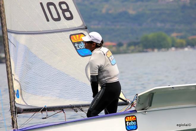 Nick Craig,D-One regatta 2013 ©  Elena Giolai/Fraglia Vela Riva