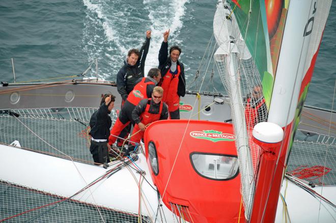 Arrivée Royale à Roscoff - 2013 Route des Princes © Marcel Mochet / Route des Princes