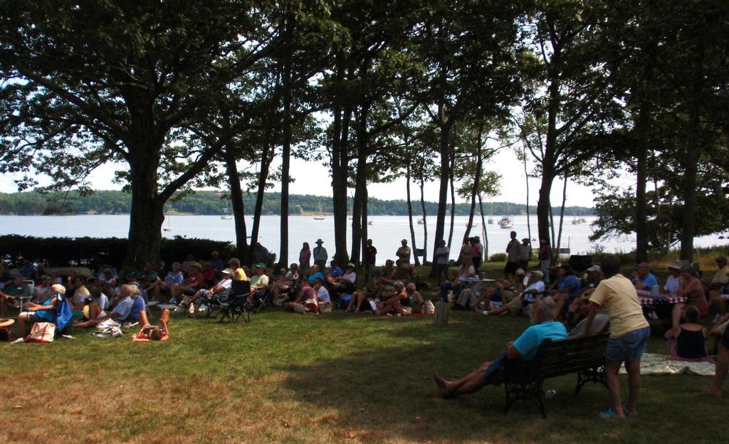 Cruisers enjoy the camaraderie of other cruisers at the Downeast Gam. - SSCA Downeast Gam in Islesboro, Maine © Barbara Theisen