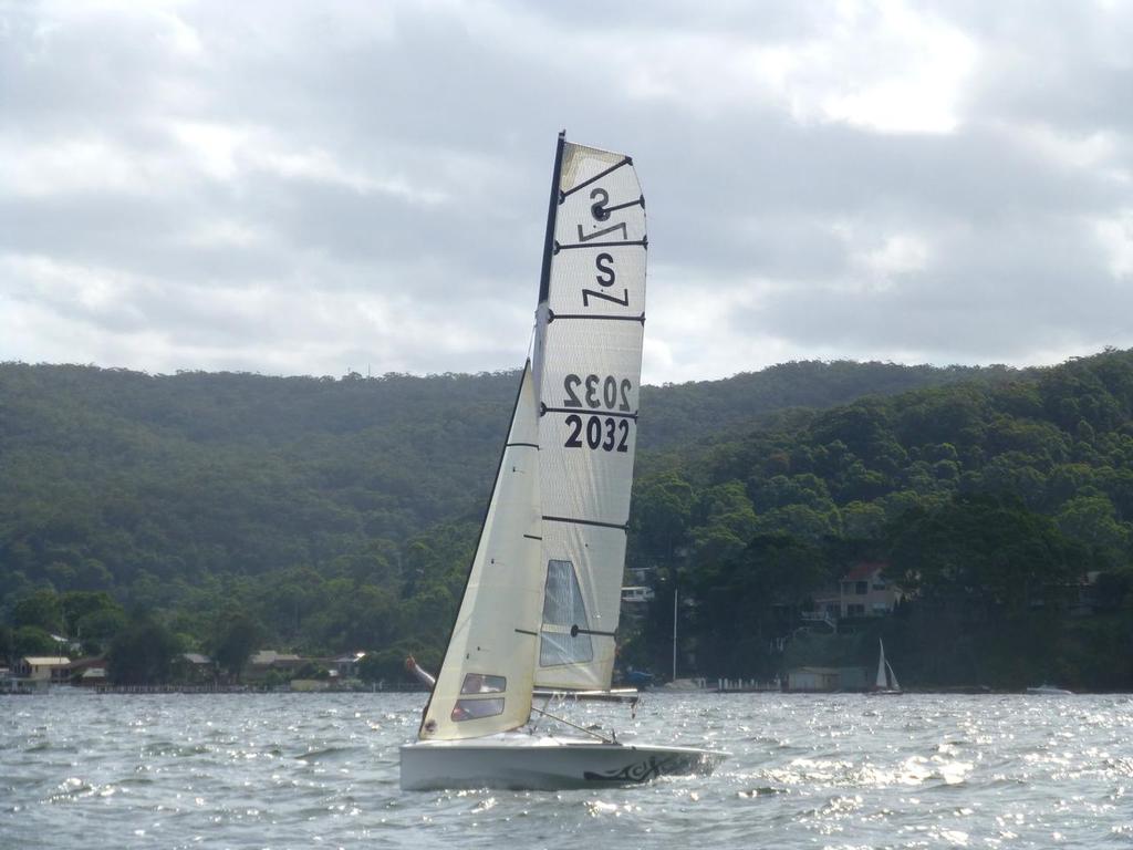 Scratch winners- 2032 ‘X’- Peter Vaiciurgis/ Dimity Redmond (Image courtesy: Kevin Phillips) - NS14 New South Wales State Championships - Easter 2013 © Michael Chittenden 