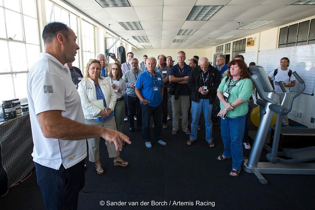 1049270 10151497392046087 663905142 o - Artemis Racing - Media Tour of Alameda base, July 7, 2013 photo copyright Sander van der Borch / Artemis Racing http://www.sandervanderborch.com taken at  and featuring the  class