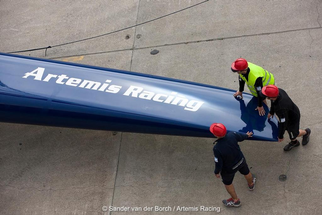 1053263 10151500783886087 23934144 o - Artemis Racing - Out of the Shed - July 9, 2013 photo copyright Sander van der Borch / Artemis Racing http://www.sandervanderborch.com taken at  and featuring the  class