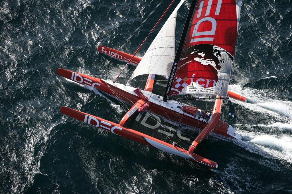 Francis Joyon, IDEC © Jean-Marie Liot / DPPI / IDEC http://www.trimaran-idec.com/