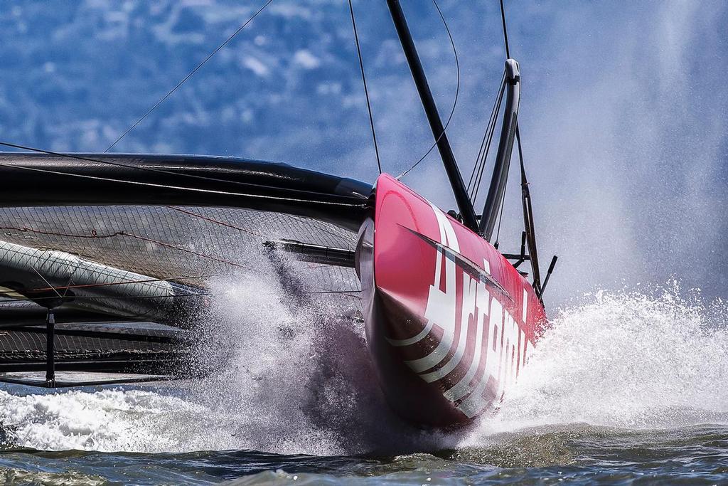 AC72 testing in San Francisco south bay. Artemis Racing April 2013, Alameda, USA photo copyright Sander van der Borch / Artemis Racing http://www.sandervanderborch.com taken at  and featuring the  class