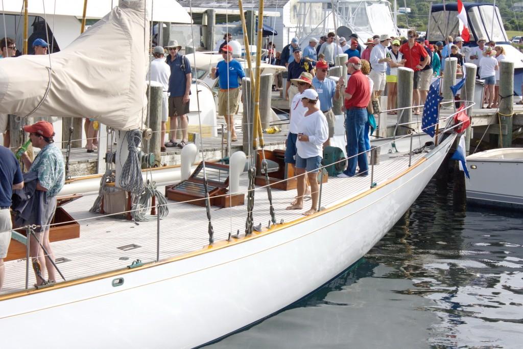 Reception on Payne’s Dock and tours of Black Watch photo copyright  Stephen Cloutier taken at  and featuring the  class