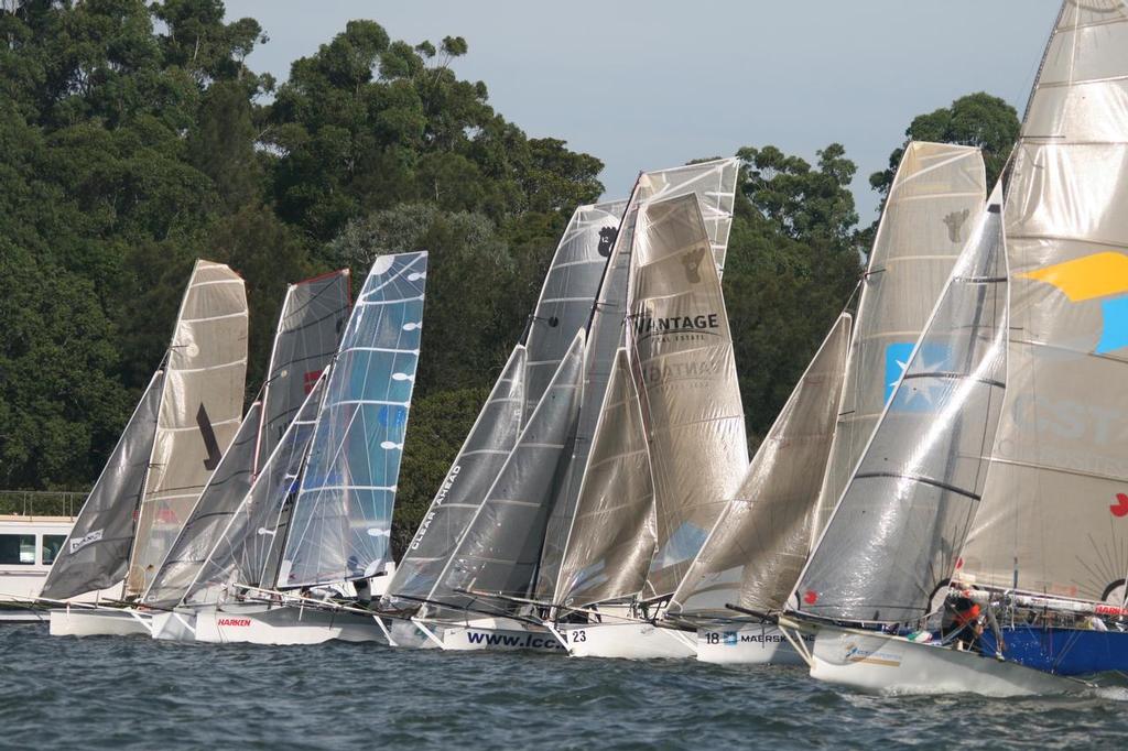 Start Line Heat 3 - Brett Hobson photo copyright Vitta Williams taken at  and featuring the  class