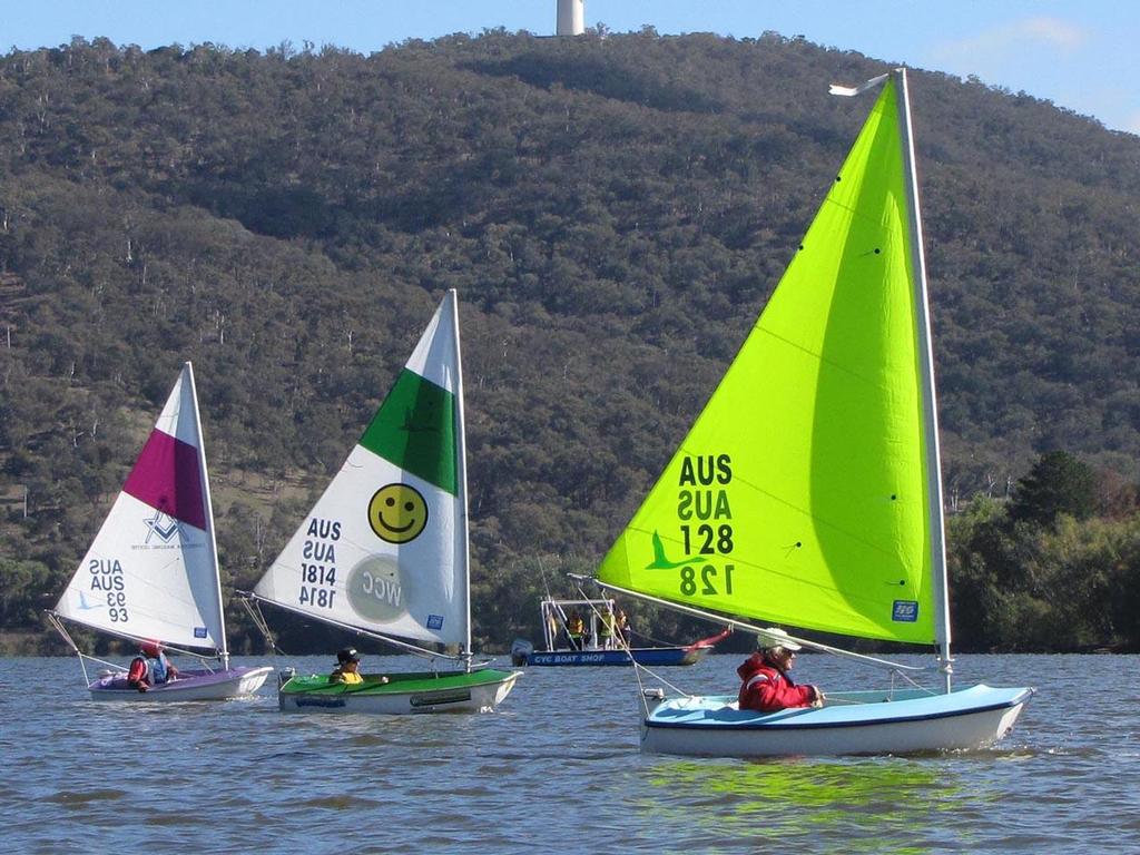 Chris Ruston (QLD) has completed a faultless regatta in the Access 2.3 - 2013 Australian & Asia-Pacific Access Class Championships © Robert Barnbrook