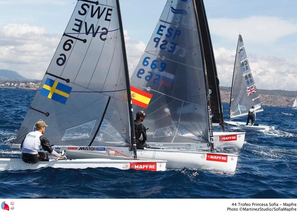 44 Trofeo Princesa Sofia, Day 5 - Finn; SWE; SWE-6; 3; Bjorn Allansson photo copyright MartinezStudio.es taken at  and featuring the  class