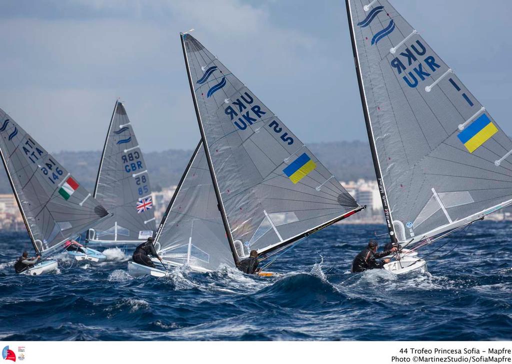 44 Trofeo Princesa Sofia, Day 5 - Finn; UKR; UKR-5; 74; A Gusenko; Finn; UKR; UKR-1; 10; Oleksiy Borysov photo copyright MartinezStudio.es taken at  and featuring the  class