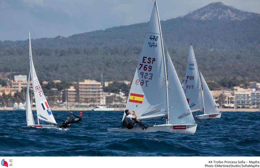 44 TROFEO S.A.R. Princesa Sofia Mapfre, day 5 - 470 Men; ESP; ESP-769; 31; Jorge Martinez Doreste; Aaron Sarmiento Padilla photo copyright MartinezStudio.es taken at  and featuring the  class