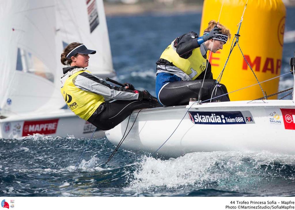 44 Trofeo Princesa Sofia,day 5 - 470 Women; GBR; GBR-862; 7; Sophie Weguelin; Eilidh Mcintyre photo copyright MartinezStudio.es taken at  and featuring the  class