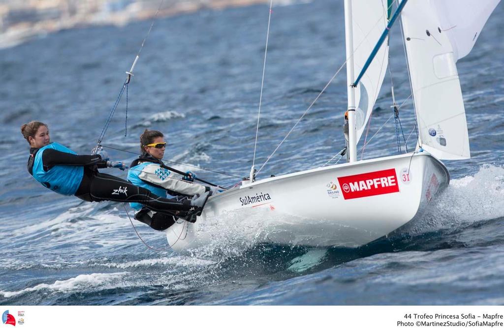 44 Trofeo Princesa Sofia,day 5 - 470 Women; BRA; BRA-177; 31; Fernanda Oliveira; Ana Barbachan © MartinezStudio.es