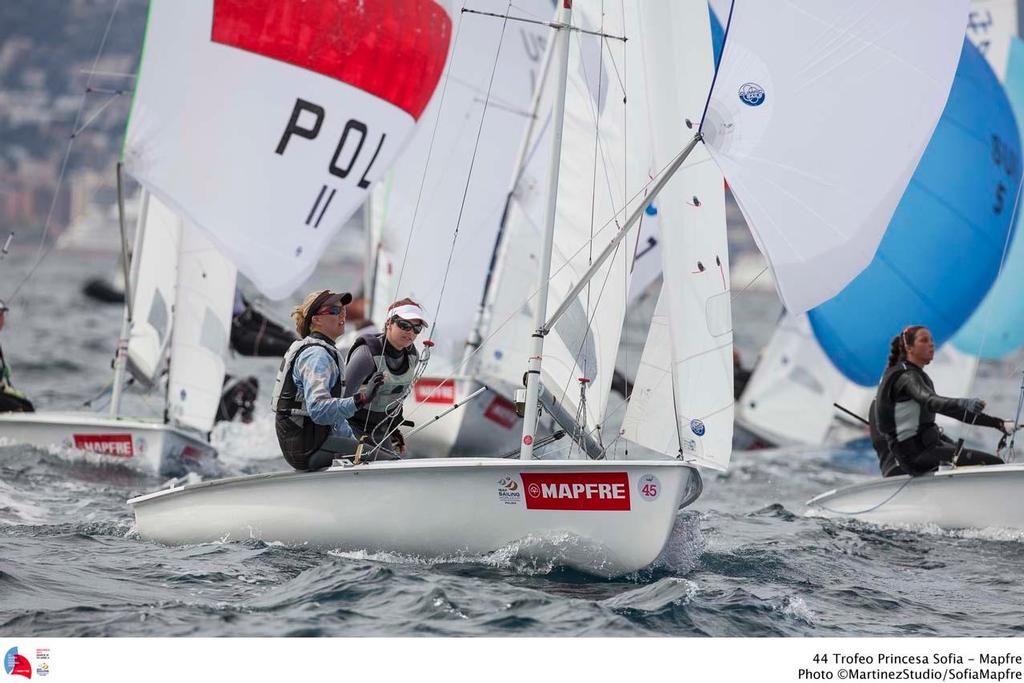 44 Trofeo Princesa Sofia,day 5 - 470 Women; SUI; SUI-12; 45; Kathrin Kadelbach; Anne-Sophie Thilo photo copyright MartinezStudio.es taken at  and featuring the  class