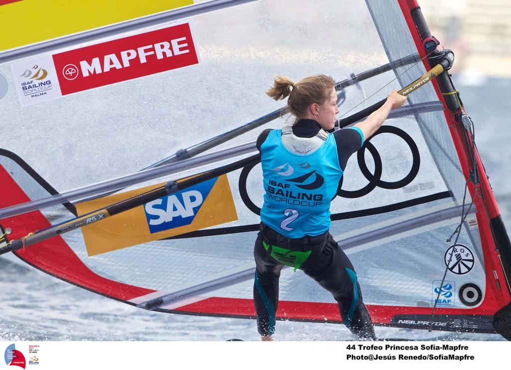 44 Trofeo Princesa Sofia Mapfre Medal Race, day 6 - RS:X Women  GER  GER-369  3  Moana Delle photo copyright Jesus Renedo / Sofia Mapfre http://www.sailingstock.com taken at  and featuring the  class