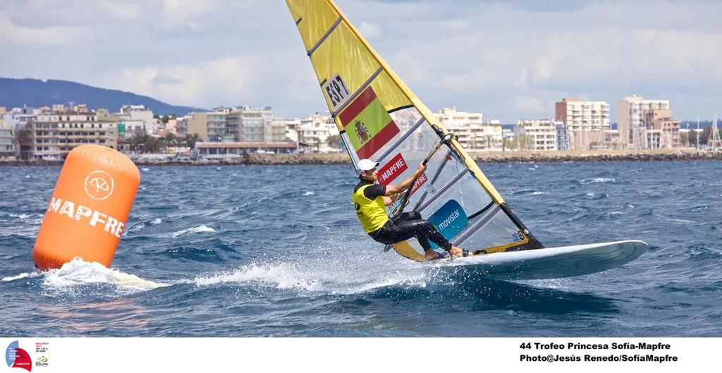 44 Trofeo Princesa Sofia Mapfre Medal Race, day 6 - RS:X Men  ESP  ESP-7  2  Ivan Pastor Lafuetne photo copyright Jesus Renedo / Sofia Mapfre http://www.sailingstock.com taken at  and featuring the  class