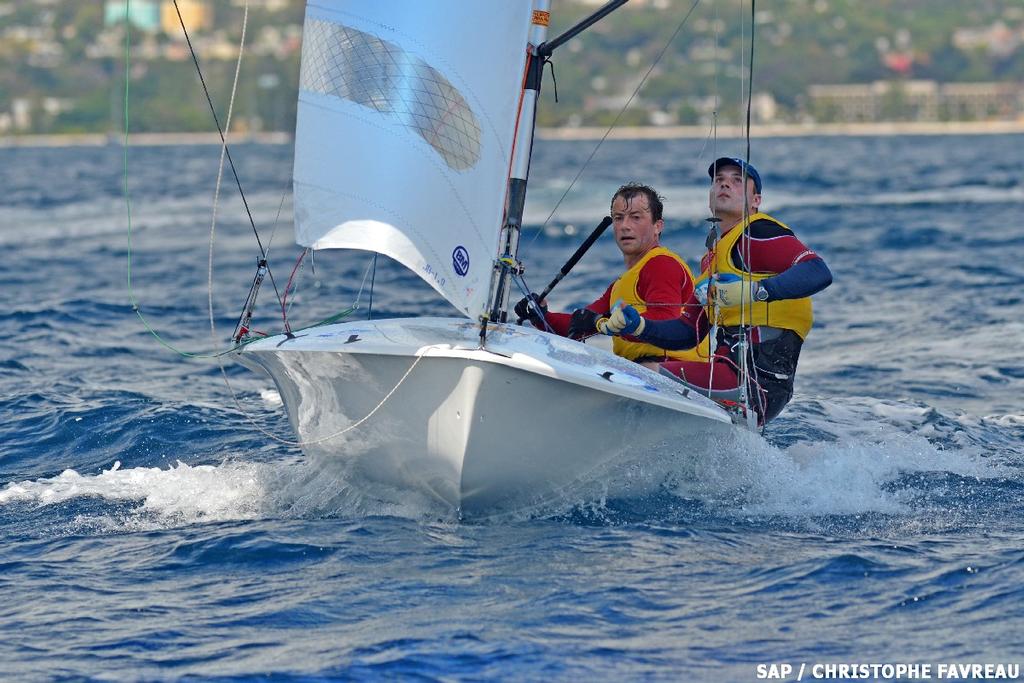 20130428 SAP5O5Leaders LEHMANN 02 - SAP 5O5 Worlds cHAMPIONSHIP 2013 &copy; Jennifer Langille