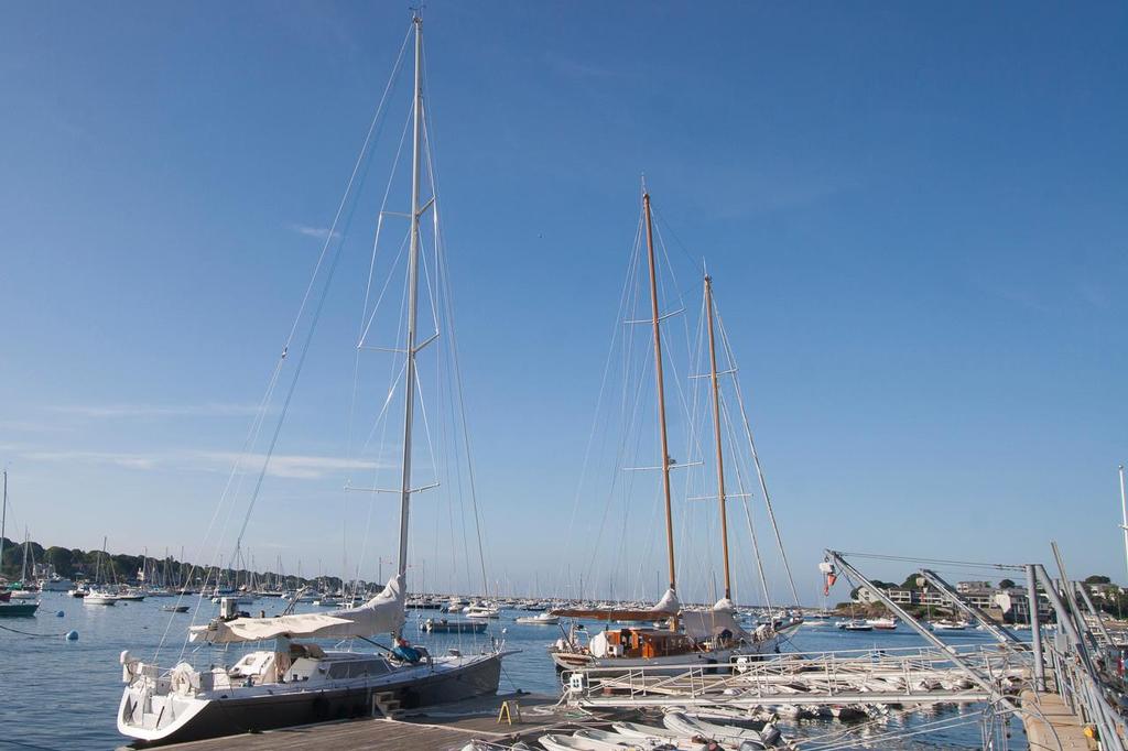 Passion 4 C and Summerwind in Marblehead before the race - Marblehead-to-Halifax Ocean Race  © Fletcher Boland