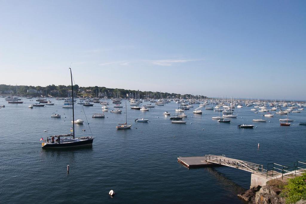 Pandora enters the harbor - Marblehead-to-Halifax Ocean Race photo copyright Fletcher Boland taken at  and featuring the  class