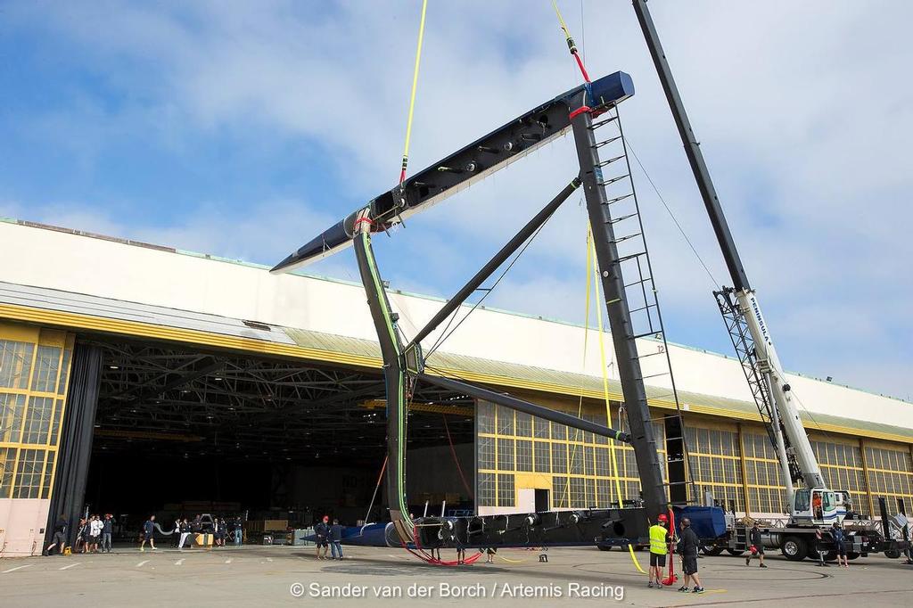  - Artemis Racing - Out of the Shed - July 9, 2013 © Sander van der Borch / Artemis Racing http://www.sandervanderborch.com