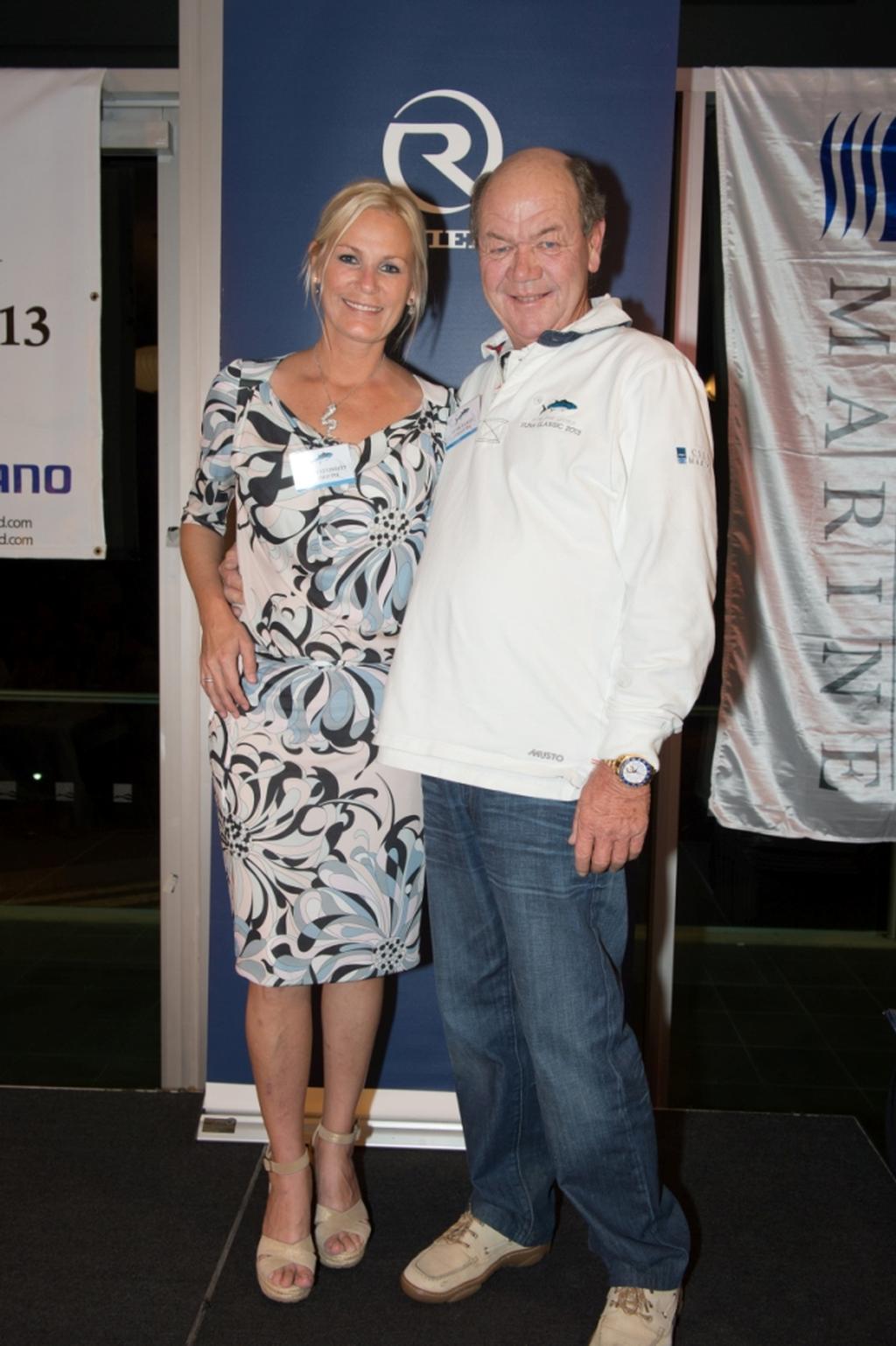 Riviera Port Lincoln Tuna Classic event organisers Nina Mattingley and Peter Teakle photo copyright Stephen Milne taken at  and featuring the  class
