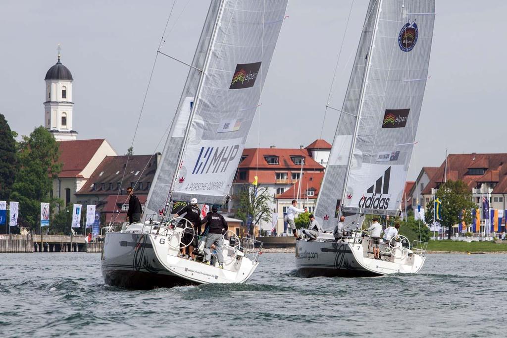 Match Race Germany - Qualifying Day 1 - Alpari World Match Racing Tour 2013 photo copyright Brian Carlin taken at  and featuring the  class