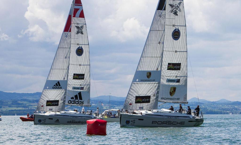Ian Williams sails to victory at the finals - Match Race Germany © Brian Carlin