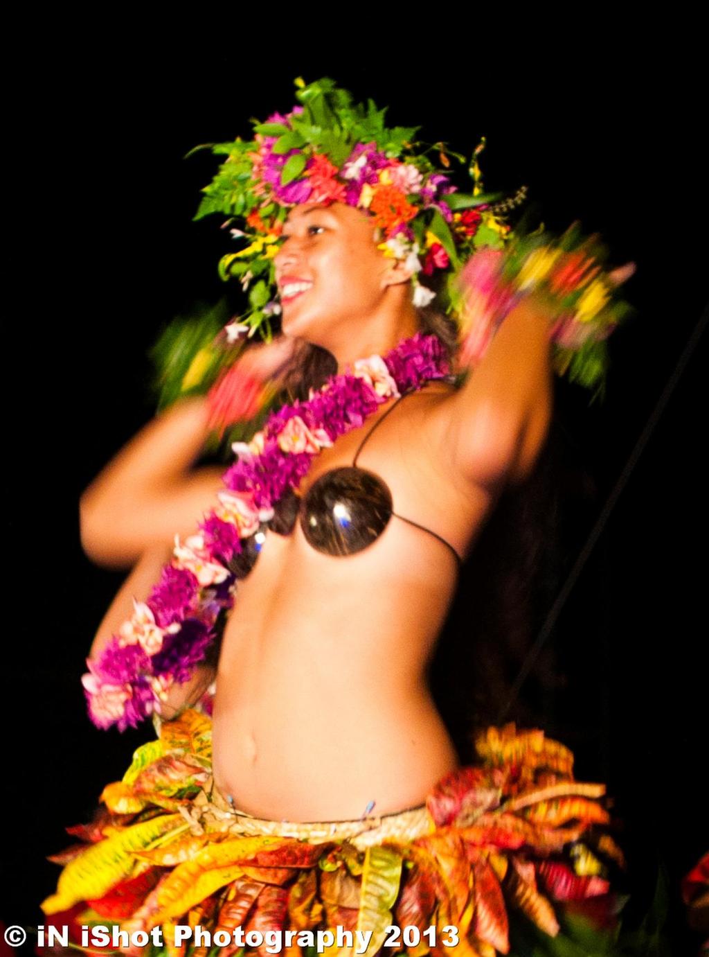 Evening dancers celebrating love and friendship - Tahiti Pearl Regatta 10th Edition © Morgan Rogers