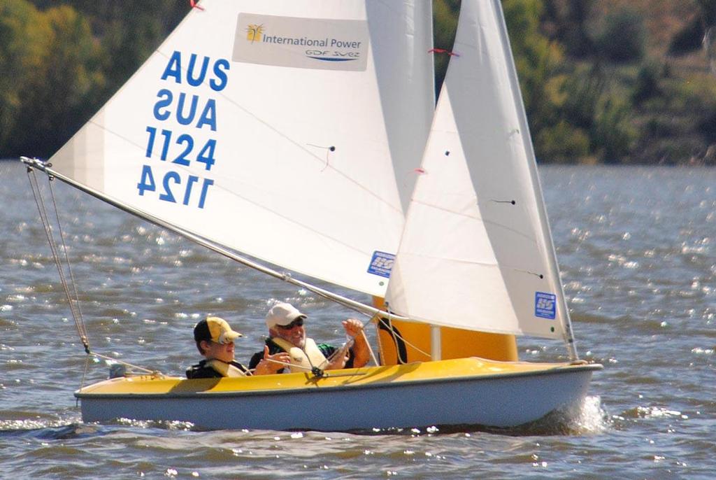 Nicholas Dukes & Bruce James (VIC) took two race wins today to move to third overall - 2013 Australian & Asia-Pacific Access Class Championships © David Staley - copyright