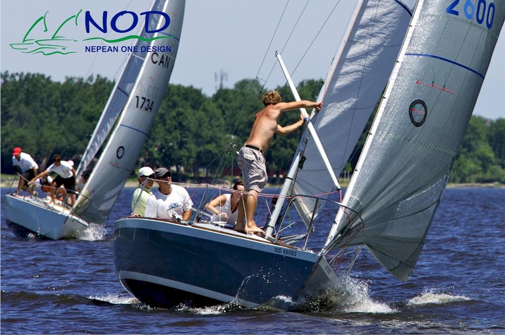 Tight Racing Amongst The J24 Class © Blitzen Photography