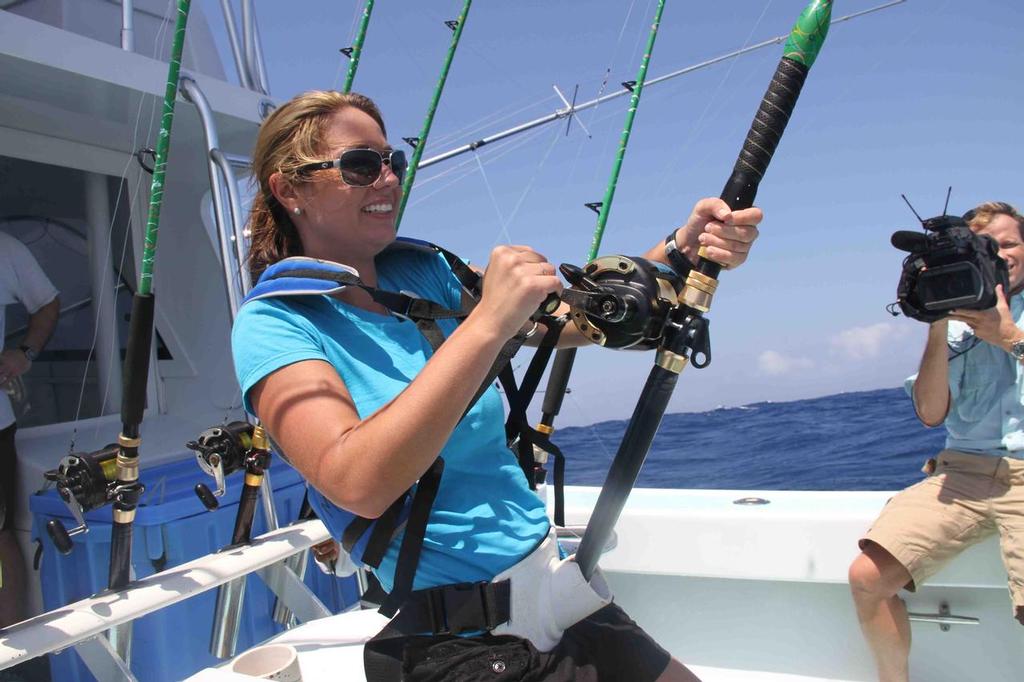 Jennifer Reeves LR photo copyright Guy Harvey Research Institute taken at  and featuring the  class