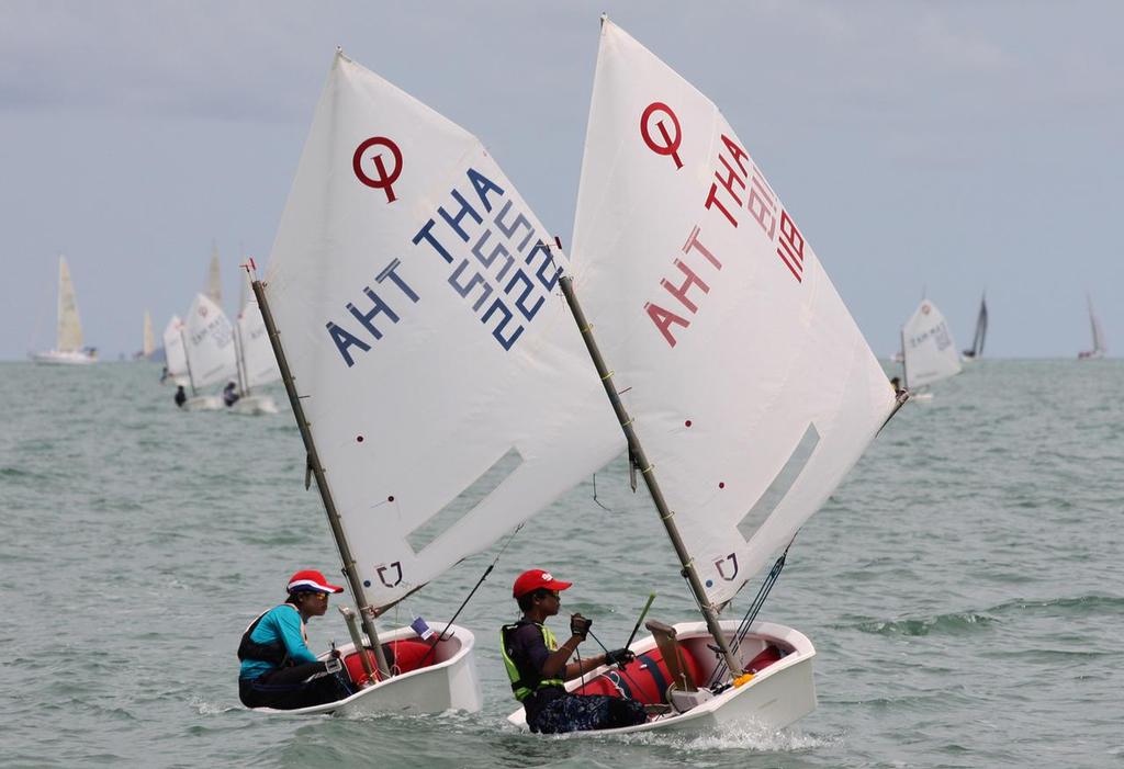 A mix of over 30 nationalities across 12 classes, including over 100 Thai youngsters will take part in the 2013 Top of the Gulf Regatta. Photo credit: Top of the Gulf Regatta. - Top of the Gulf Regatta © Event Media