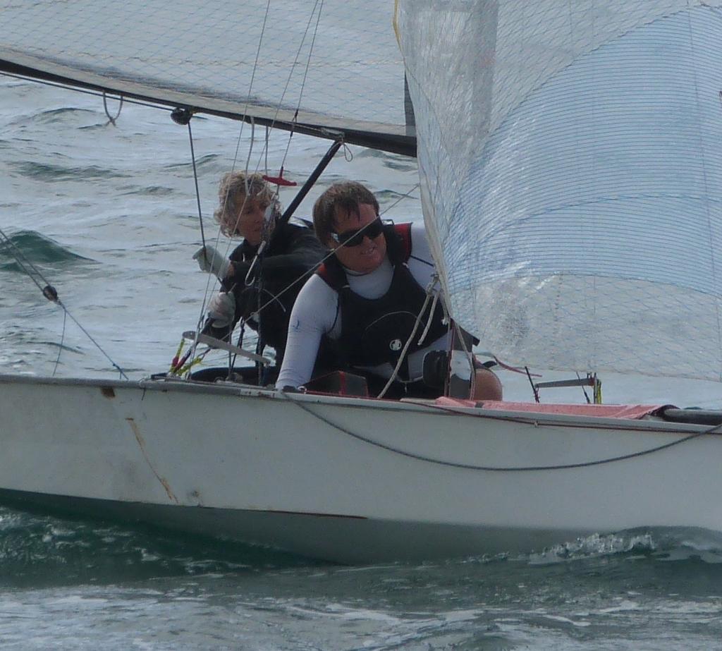 No Name Required with their changed jib setup - 2013 South Pacific and New Zealand National Championships &copy; Antje Muller