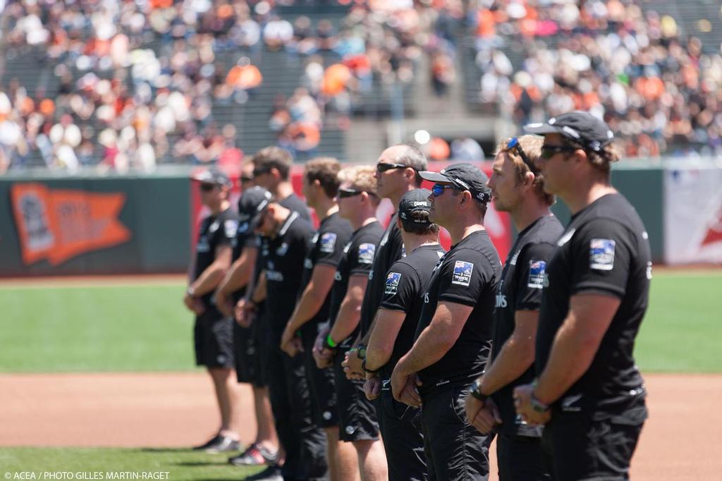34th America’s Cup - America’s Cup Day at AT&T Park with the SF Giants © ACEA/ Bob Grieser http://photo.americascup.com/