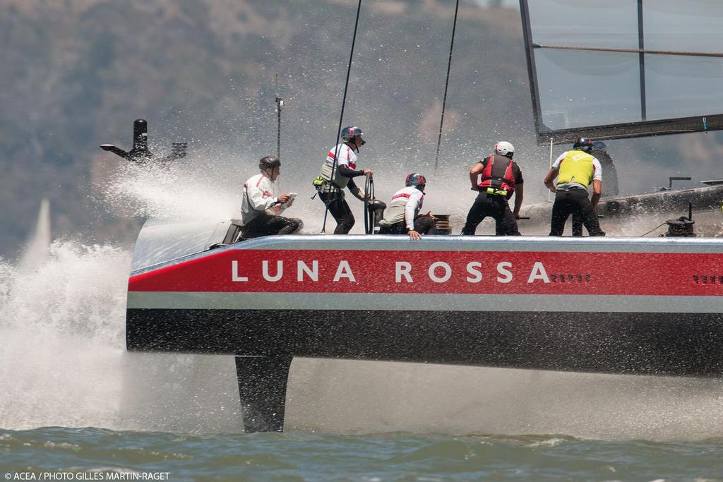 34th America’s Cup - Luna Rossa  training © ACEA/ Bob Grieser http://photo.americascup.com/