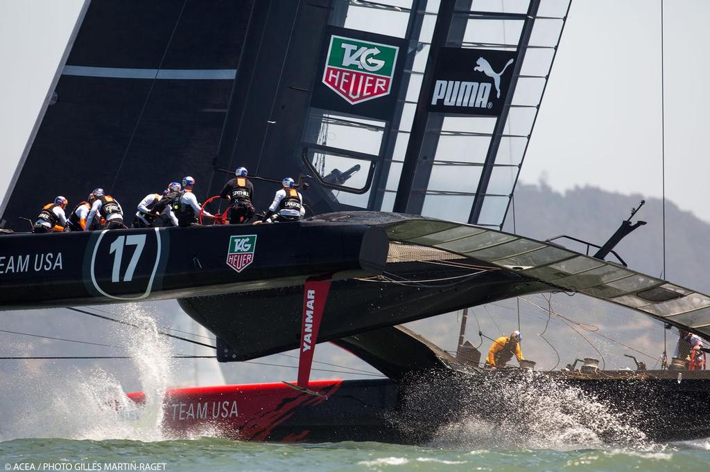 24/05/2013 - San Francisco (USA,CA) - 34th America’s Cup - AC72s Training in the Bay © ACEA - Photo Gilles Martin-Raget http://photo.americascup.com/