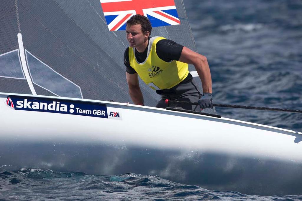 Giles Scott, Finn - ISAF Sailing World Cup Palma 2013 ©  Richard Langdon http://www.oceanimages.co.uk