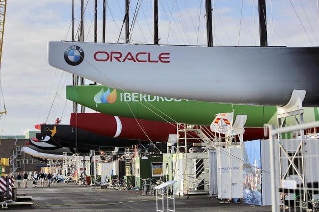 It is mooted that a large entry could cause issues for event organisers, causing the CSS to be restricted in numbers © ACEA - Photo Gilles Martin-Raget http://photo.americascup.com/