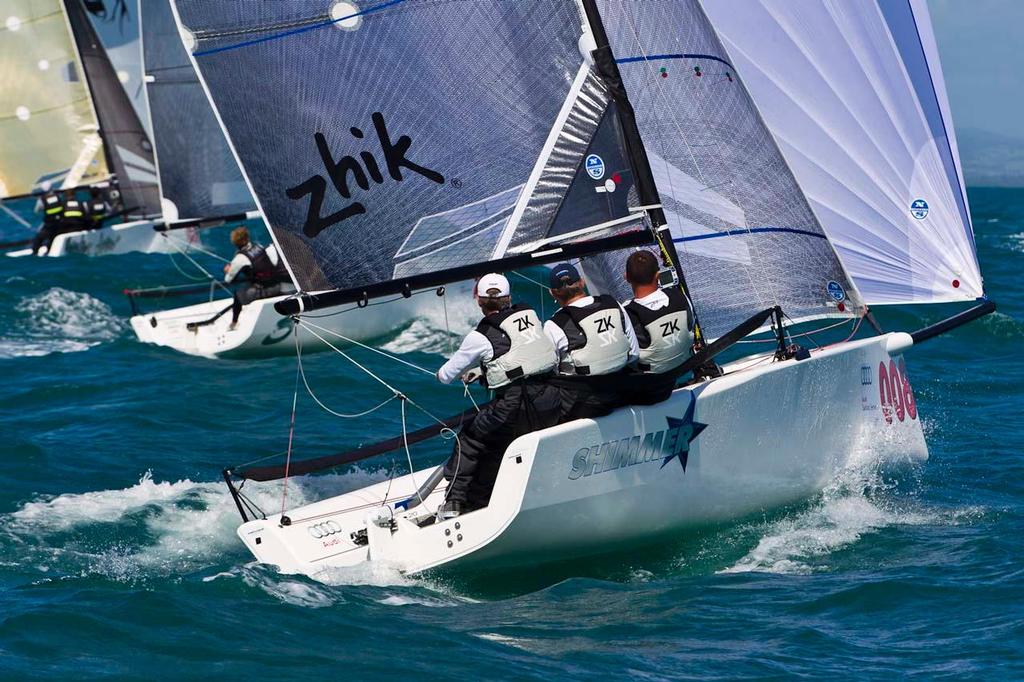 2013 Melges 20 Audi Sailing Series, Porto Ercole Shimmer photo copyright Stefano Gattini taken at  and featuring the  class