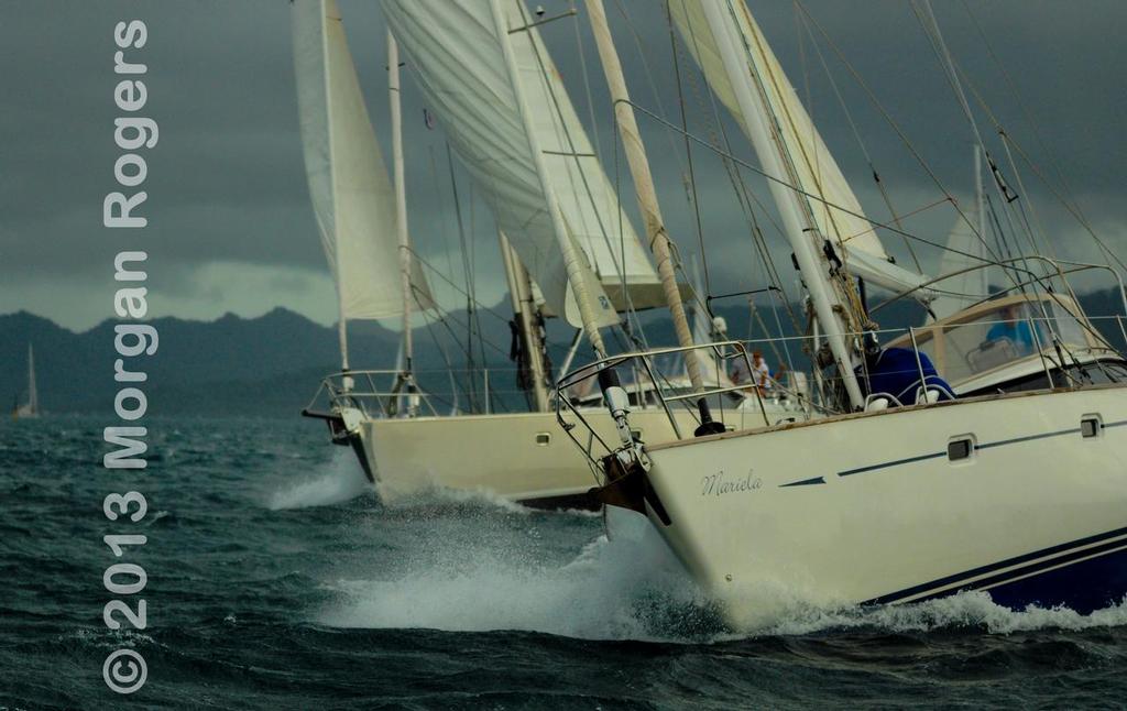 Oysters out second - Tahiti Pearl Regatta 10th Edition photo copyright Morgan Rogers taken at  and featuring the  class