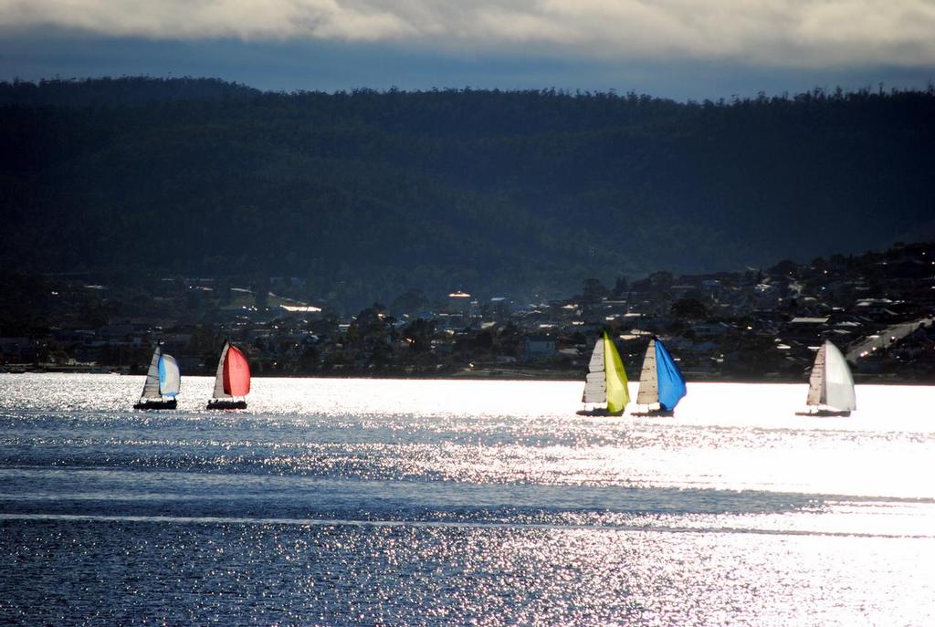 Derwent Sailing Club’s autumn two-handed racing series © Peter Campbell