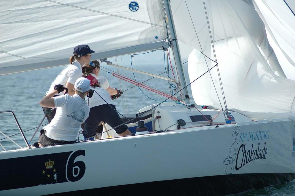 2013 Danish Open Ladies Cup day 1 photo copyright Susanne Johansen http://www.wimrs.com/ taken at  and featuring the  class