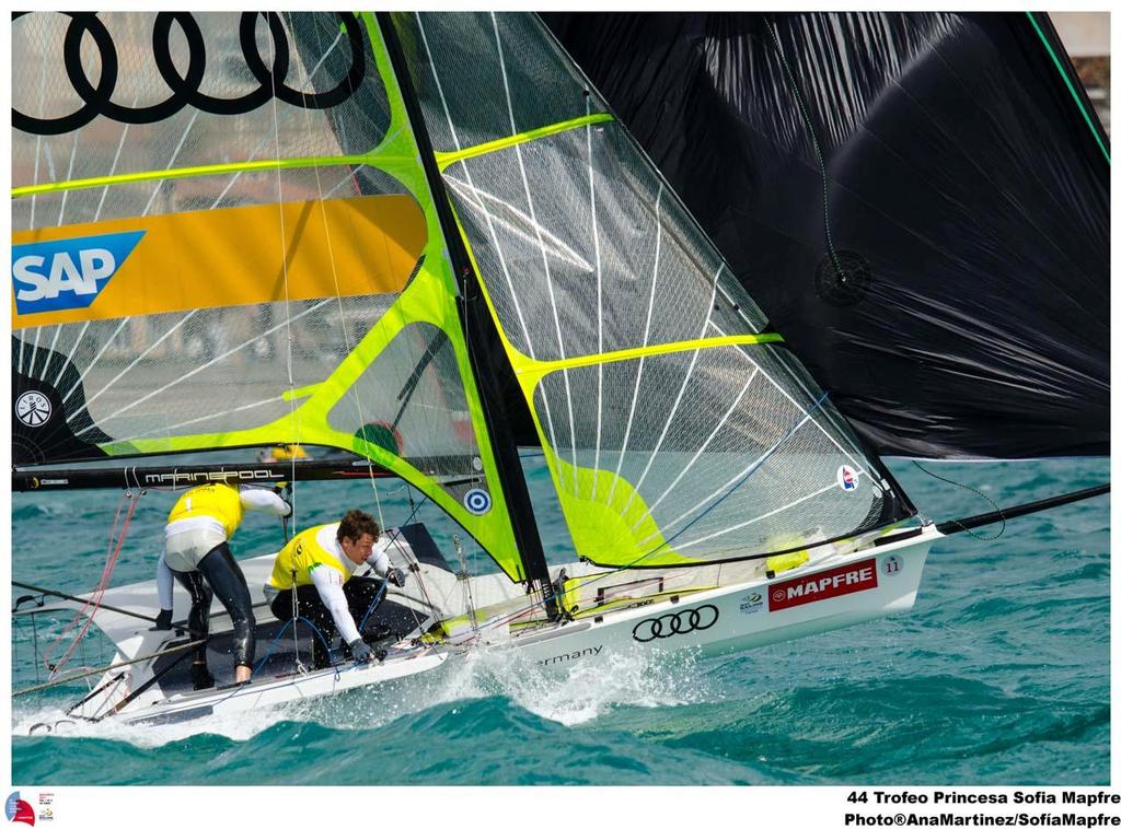 44 Trofeo Princesa Sofia Mapfre Medal Race - 49er; GER-7; 11; Erik Heil; Thomas Ploessel ©  Ana Martinez / Sofia Mapfre http://www.trofeoprincesasofia.org/