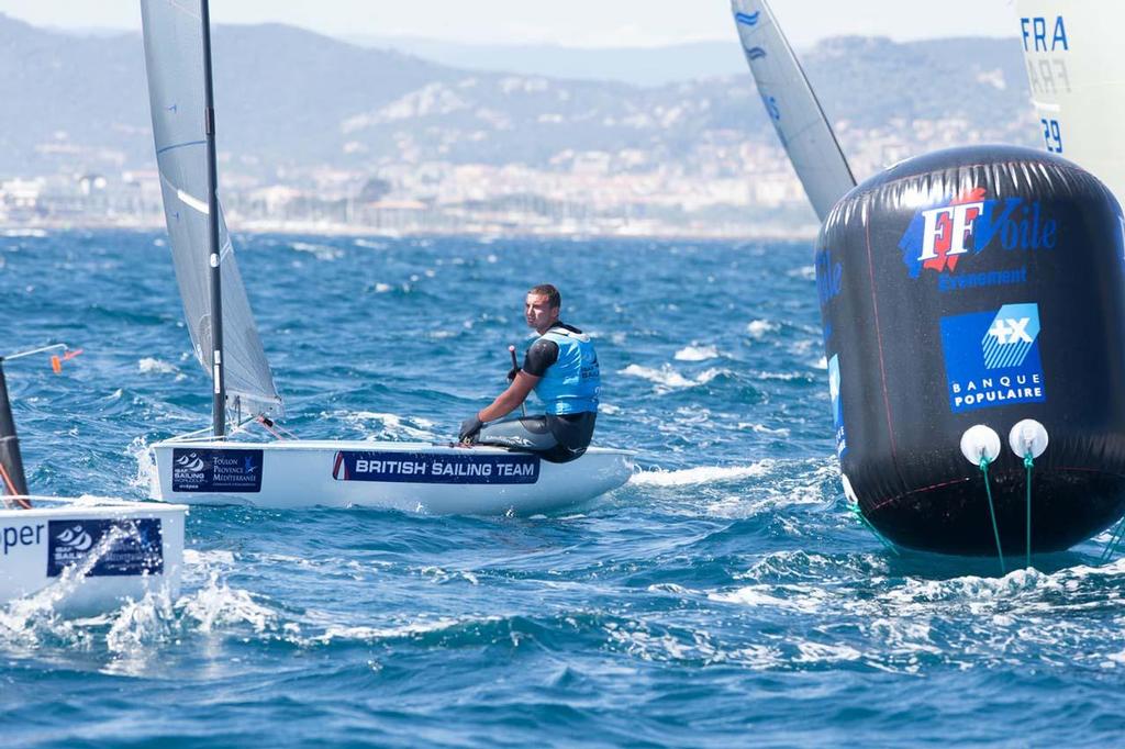 Finn - ISAF Sailing World Cup Hyeres 2013 Day 3 photo copyright Thom Touw http://www.thomtouw.com taken at  and featuring the  class