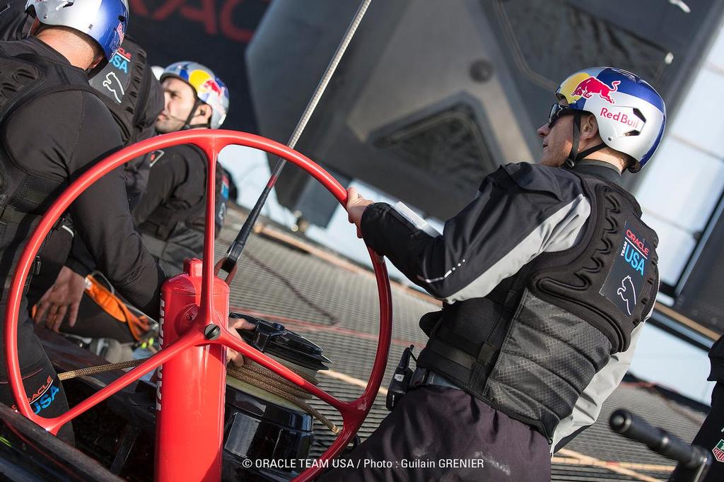 17 is back sailing / SFO Feb Testing Session / ORACLE TEAM USA / San Francisco (USA) / 04-02-2013 photo copyright Guilain Grenier Oracle Team USA http://www.oracleteamusamedia.com/ taken at  and featuring the  class