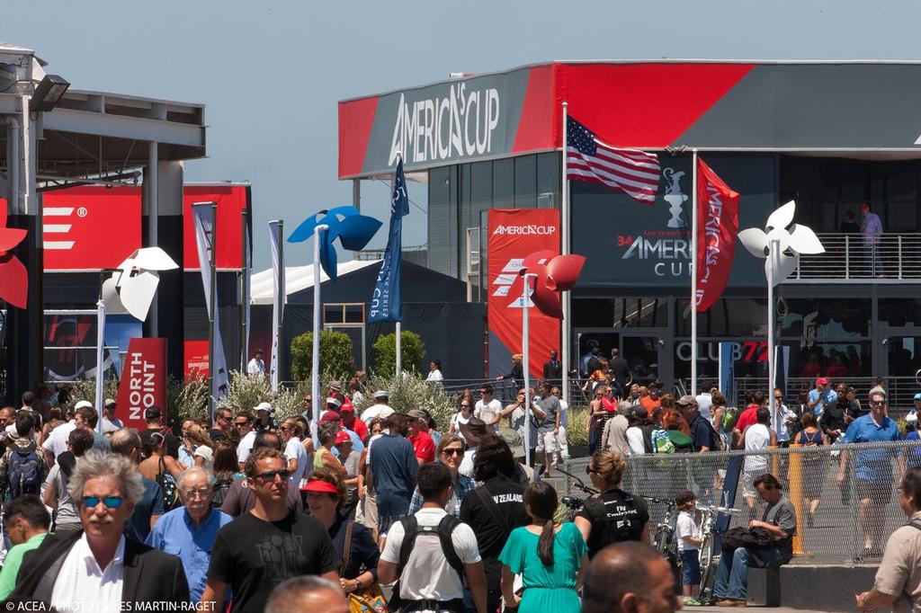 34th America’s Cup - Opening Day at America’s Cup Park © ACEA - Photo Gilles Martin-Raget http://photo.americascup.com/