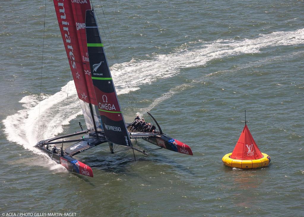 34th America’s Cup - Day 1 of racing for the LV Cup, Emirates Team NZ © ACEA - Photo Gilles Martin-Raget http://photo.americascup.com/