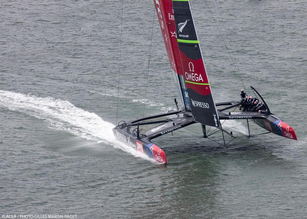 34th America&rsquo;s Cup - Day 1 of racing for the LV Cup, Emirates Team NZ photo copyright ACEA - Photo Gilles Martin-Raget http://photo.americascup.com/ taken at  and featuring the  class