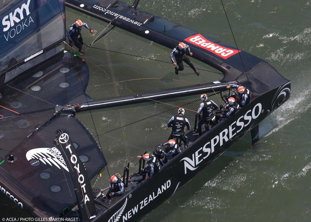 34th America’s Cup - Day 1 of racing for the LV Cup, Emirates Team NZ  © ACEA - Photo Gilles Martin-Raget http://photo.americascup.com/