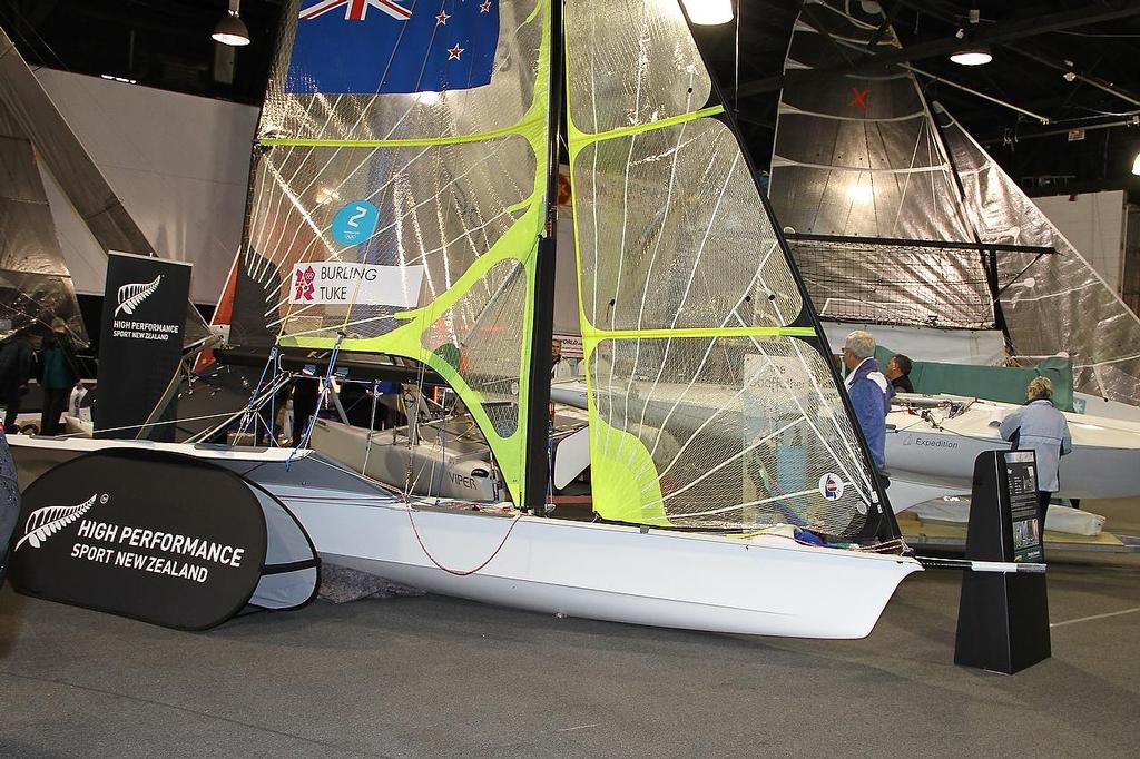 49er - Hutchwilco Auckland Boatshow 2013 - Day 2 © Richard Gladwell www.photosport.co.nz