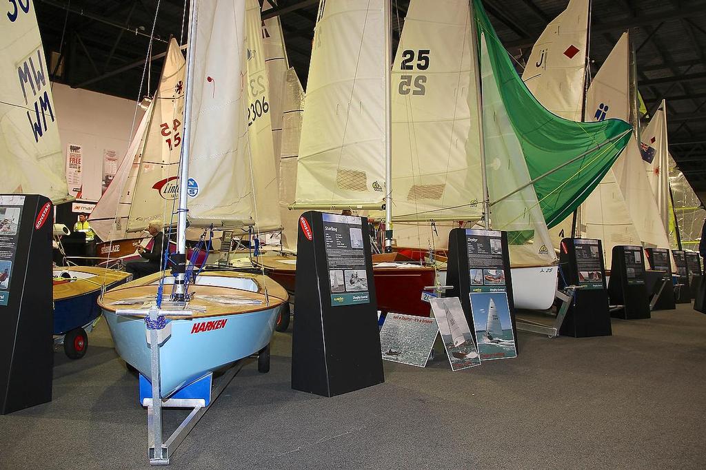 Starling and the smaller dinghies - Hutchwilco Auckland Boatshow 2013 - Day 2 © Richard Gladwell www.photosport.co.nz